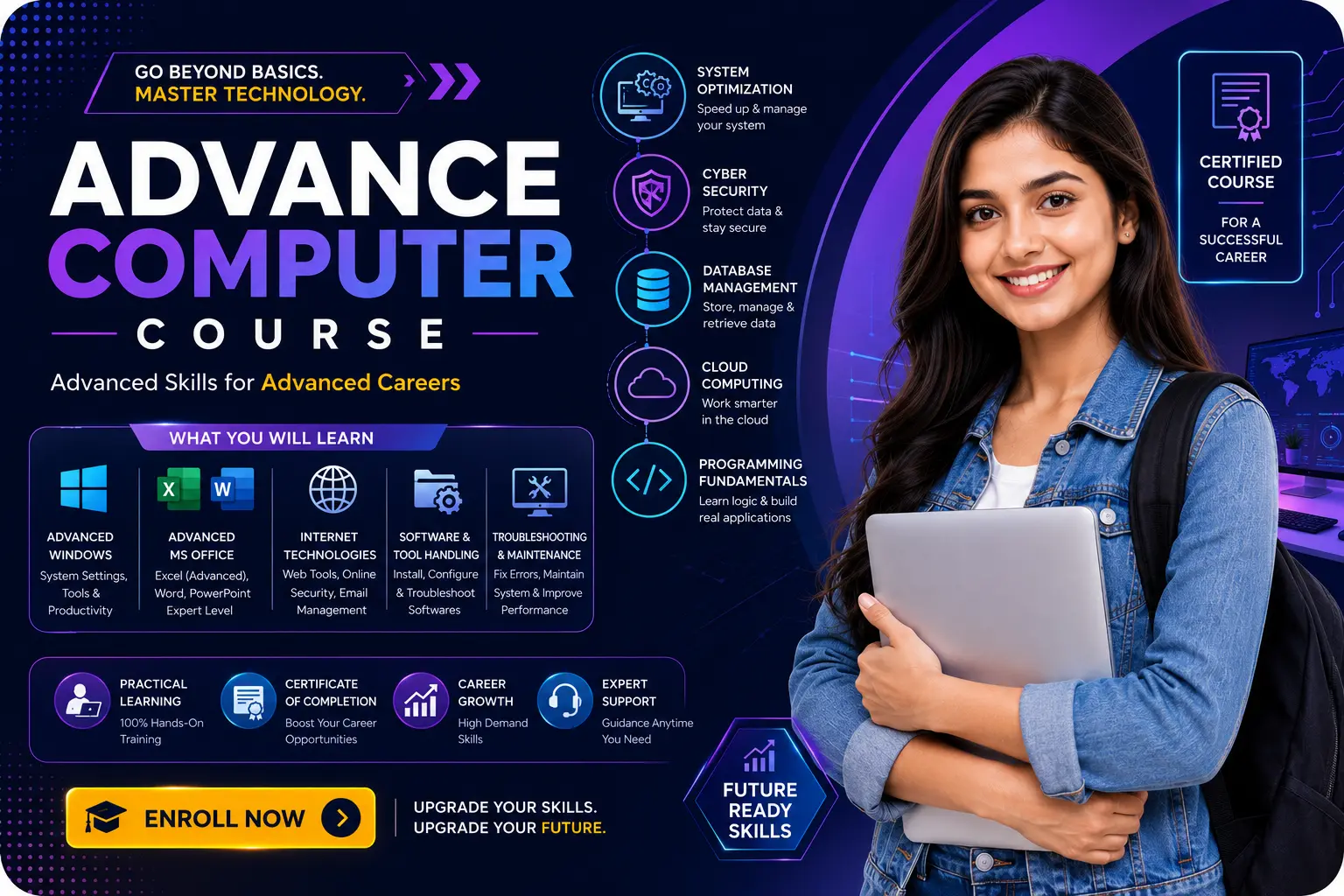 Advanced Computer Course course at Success Point Institute Sikar