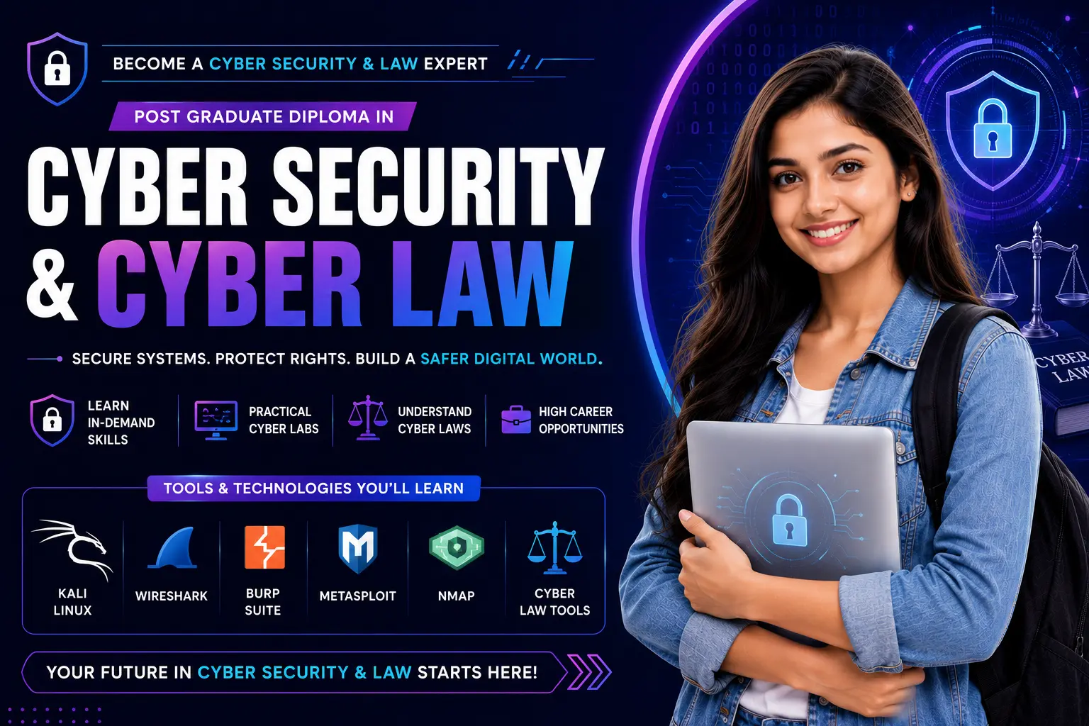 PG Diploma in Cyber Security & Cyber Law course at Success Point Institute Sikar
