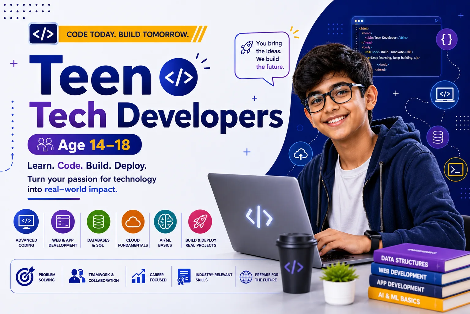 Teen Tech Developers course at Success Point Institute Sikar